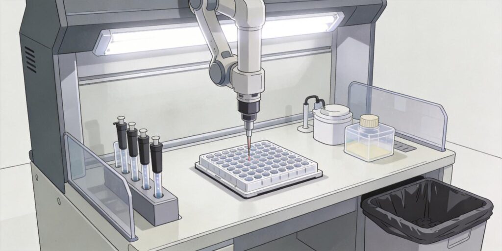 automated 96 well SPE sample preparation
