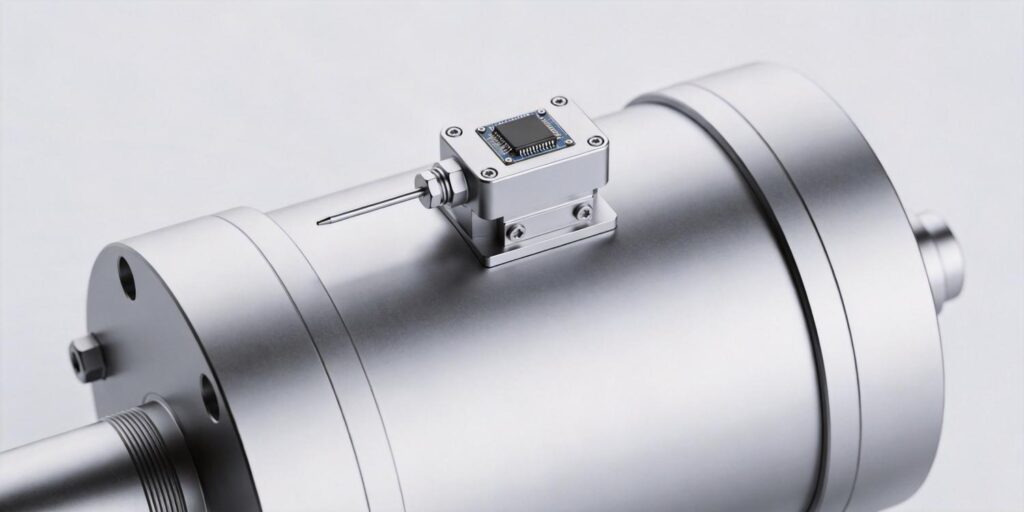 Small vacuum transmitter mounted on compact vacuum equipment