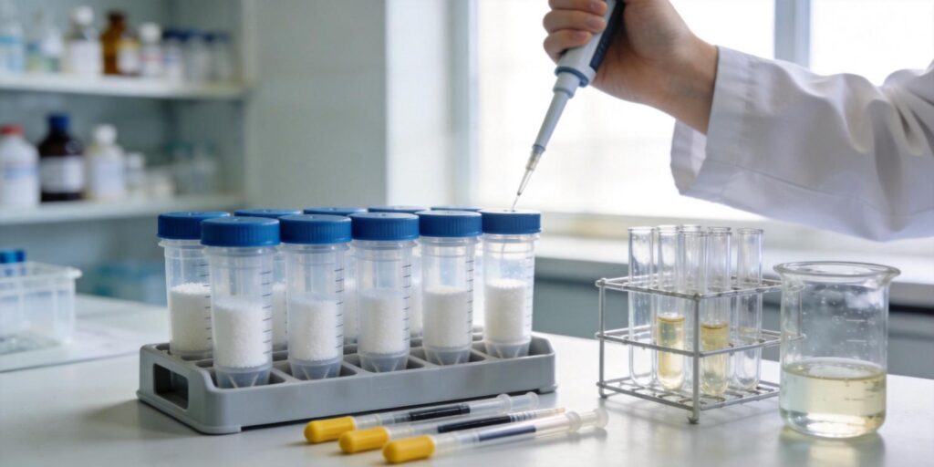 MCX SPE extraction in clinical toxicology lab