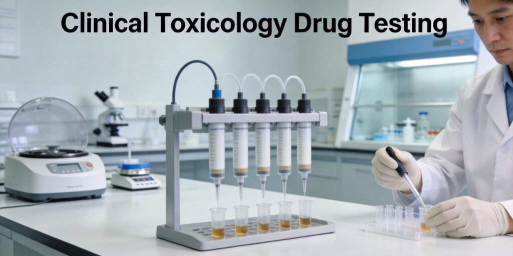 clinical laboratory performing SPE extraction for toxicology