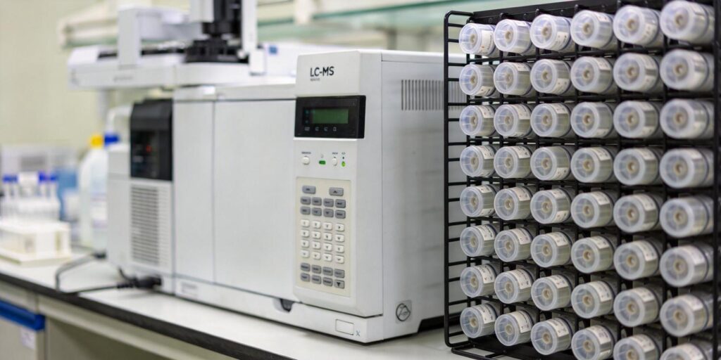 LC-MS sample preparation using SPE cartridges