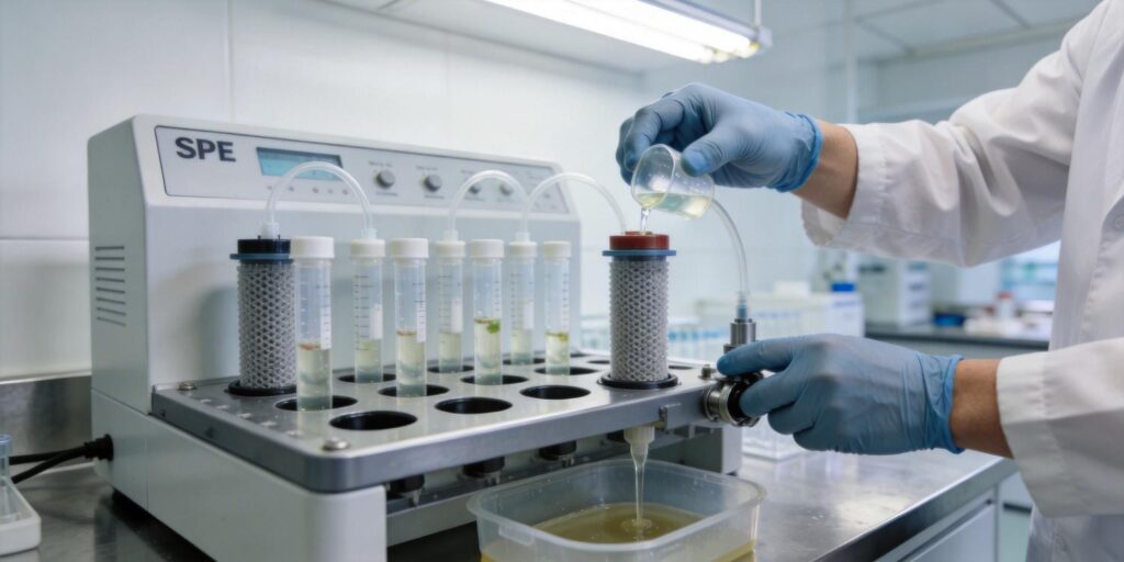 plasma phospholipid cleanup using SPE