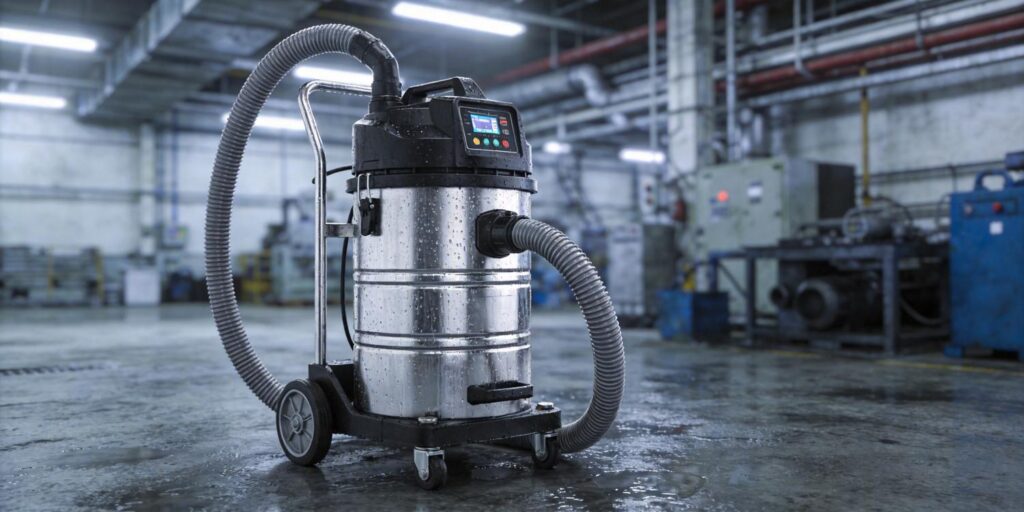 Vacuum gauge installed in humid industrial environment