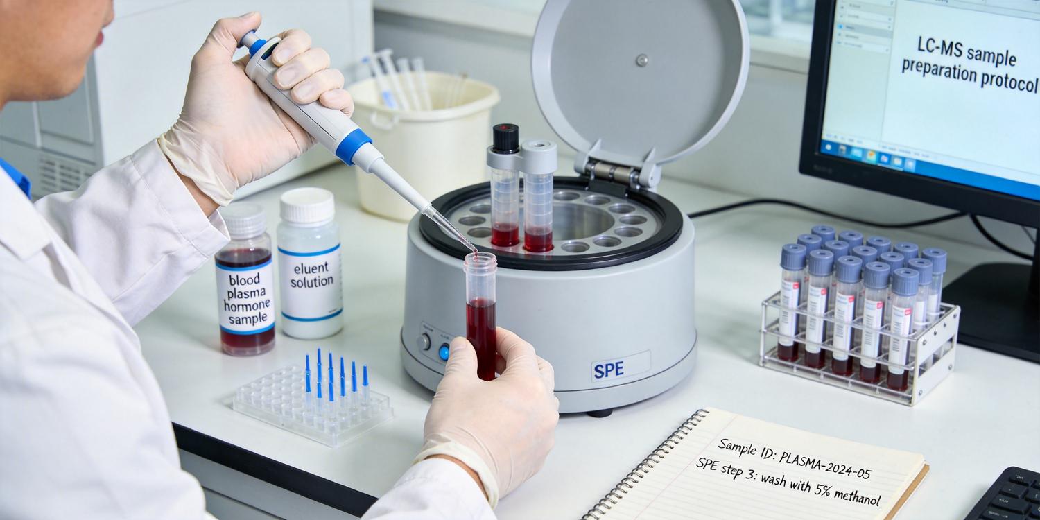 SPE Sample Preparation for Hormone Analysis in Plasma