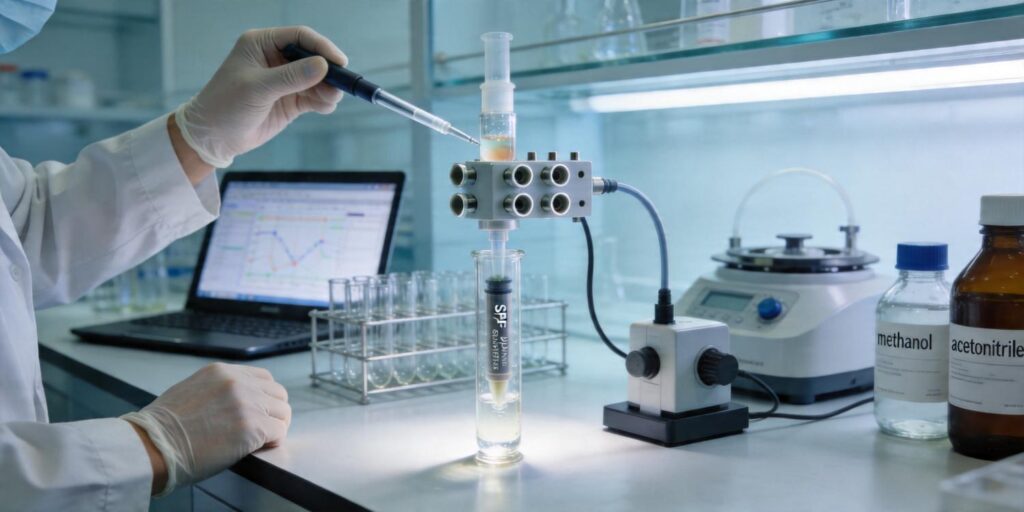 SPE extraction of lipid mediators from biological samples