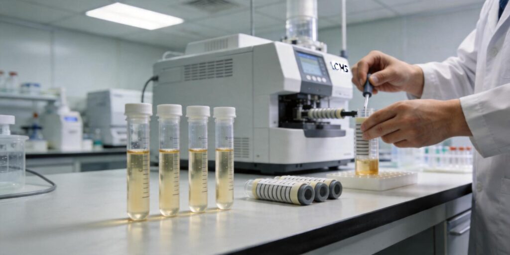 MCX SPE extraction workflow for basic drugs in plasma samples