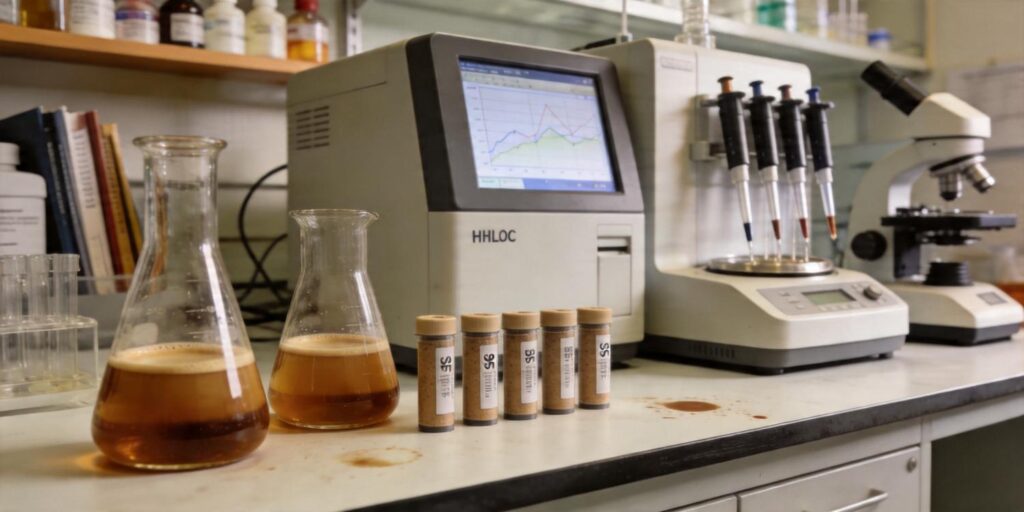 SPE purification of coffee extracts before chemical analysis