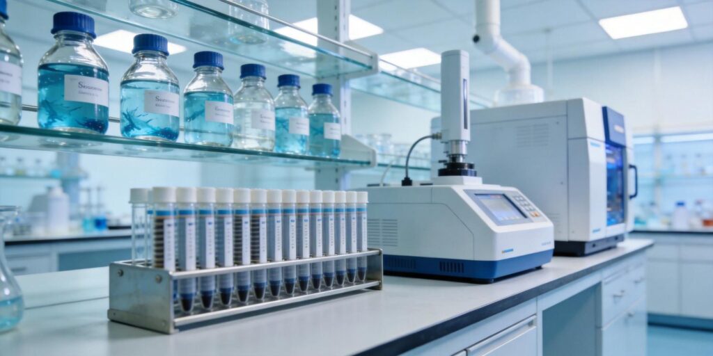 SPE extraction of microplastic additives from marine water samples