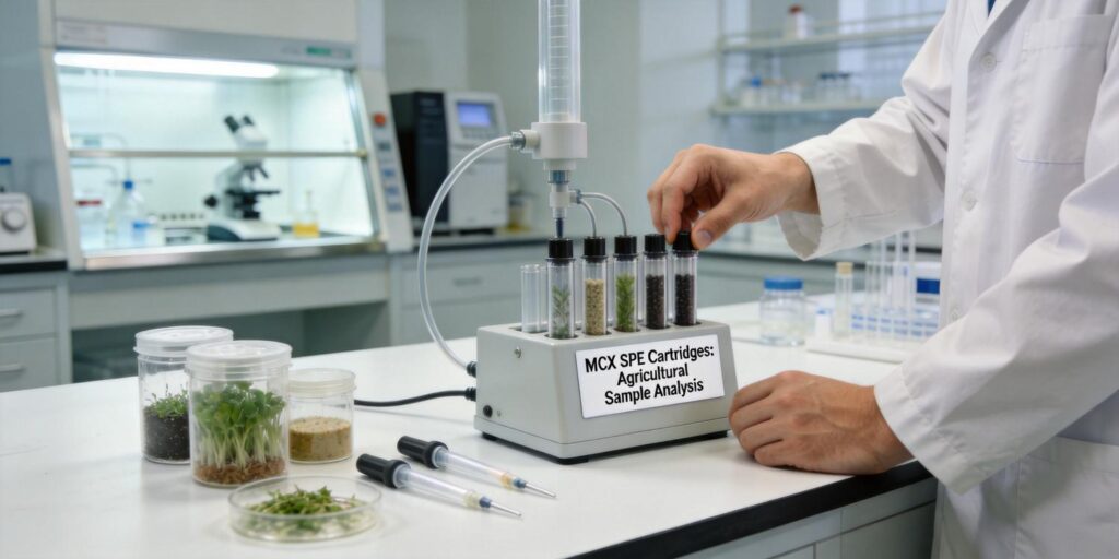 laboratory extraction of plant alkaloids using MCX SPE cartridges