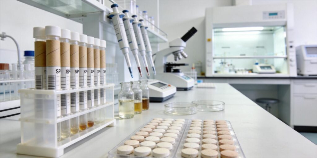 SPE cartridge used for extracting pharmaceutical impurities from drug samples