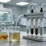 SPE Extraction of Industrial Pollutants from Wastewater Samples